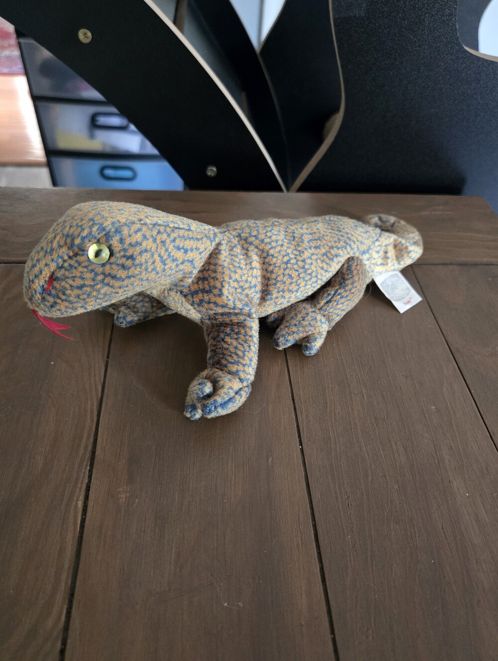 Ty Beanie Baby Plush Lizard Scaly Stuffed Animal Vintage 1999